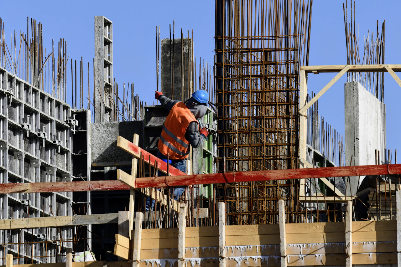 Imagen ilustrativa de construcción; no es una fotografía del lugar de esta oferta.
